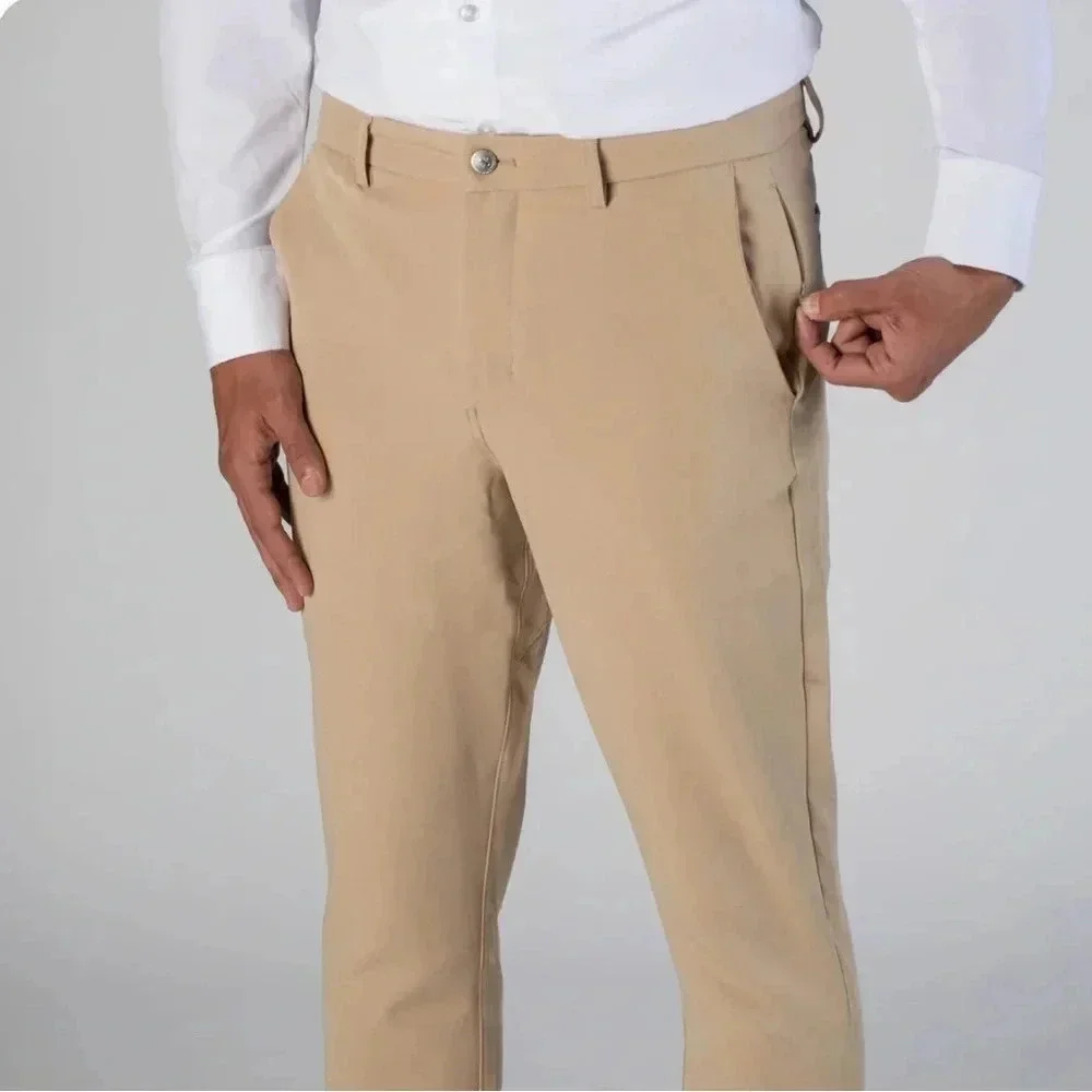 &Collar‎ Range 2.0 Athletic Fit 30x32 Khaki New With Tag 3D Stretch